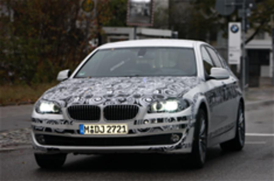 New BMW 5-series spied