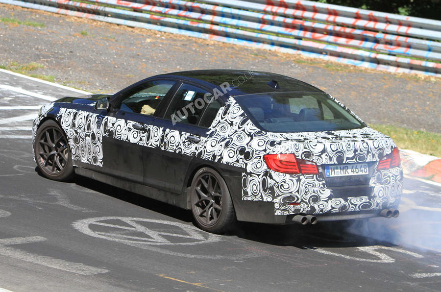 New BMW M5 uncovered 