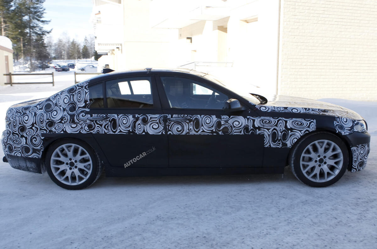 BMW M5 - new spy pics