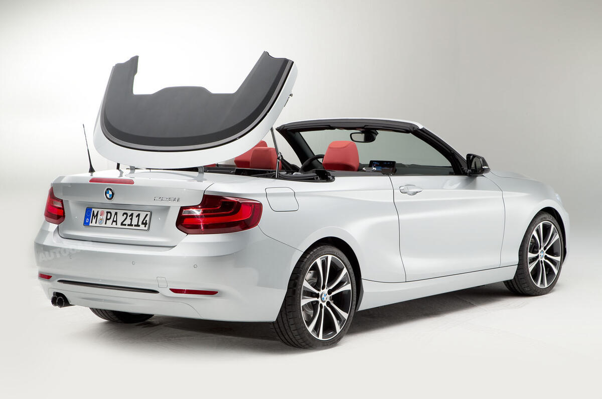 BMW 2series convertible breaks cover at Paris motor show