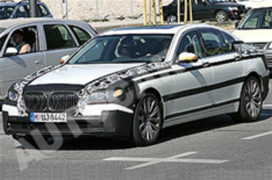 BMW 7-series spied