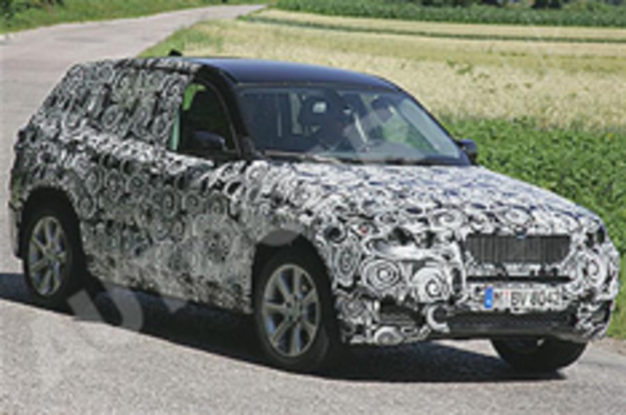 BMW X1 spied
