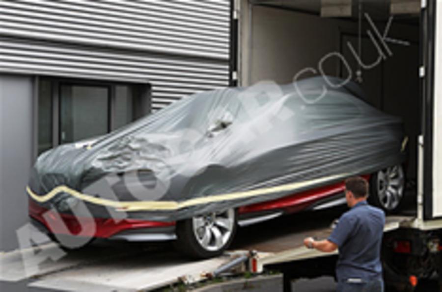 BMW coupe concept spied