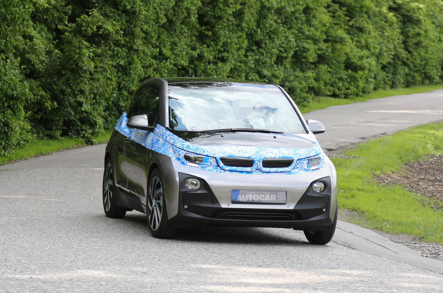 BMW i3 spotted during final testing