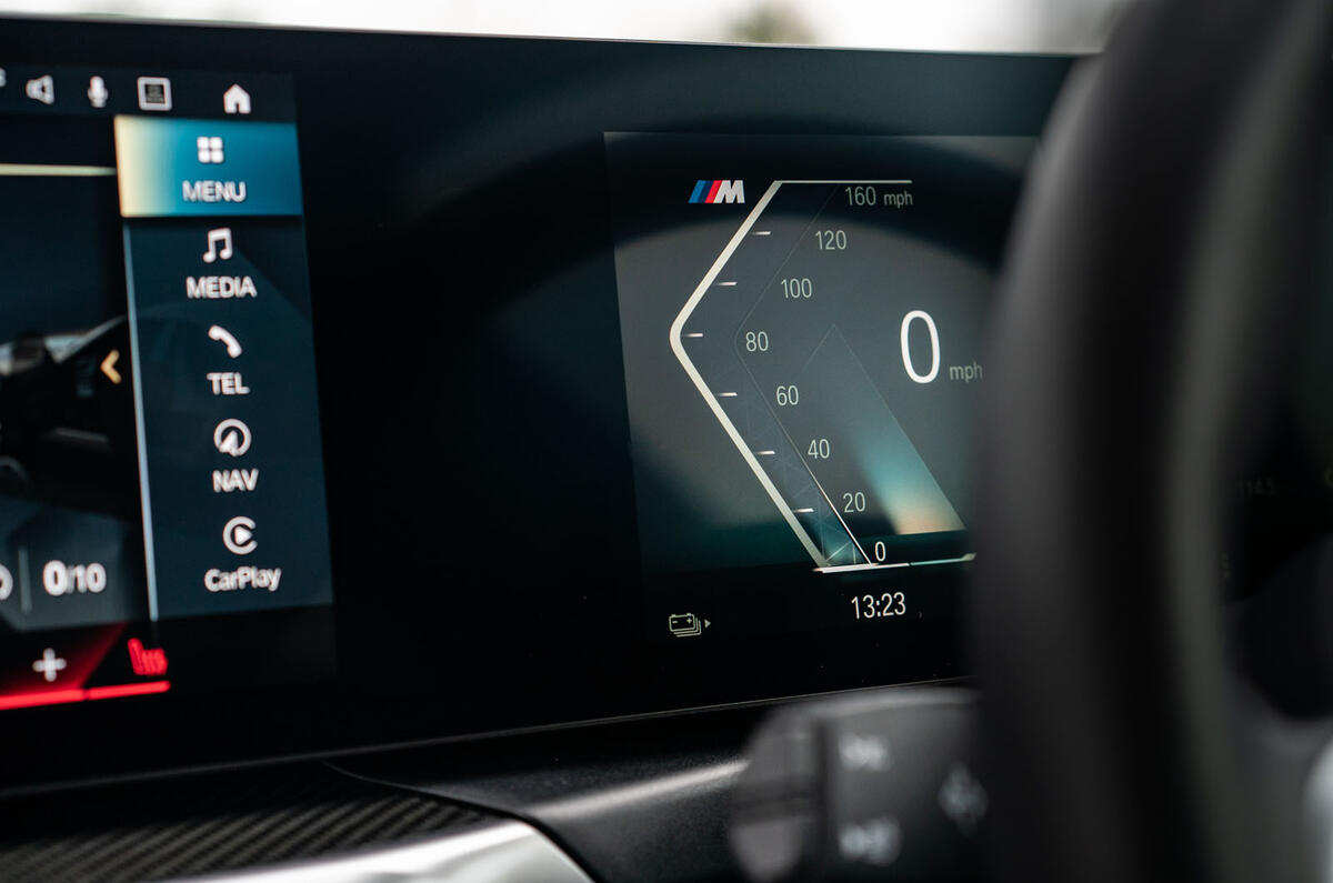 bmw i4 review 2023 014 dials