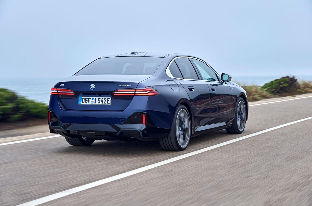 bmw i5 edrive40 review 2023 03 tracking rear