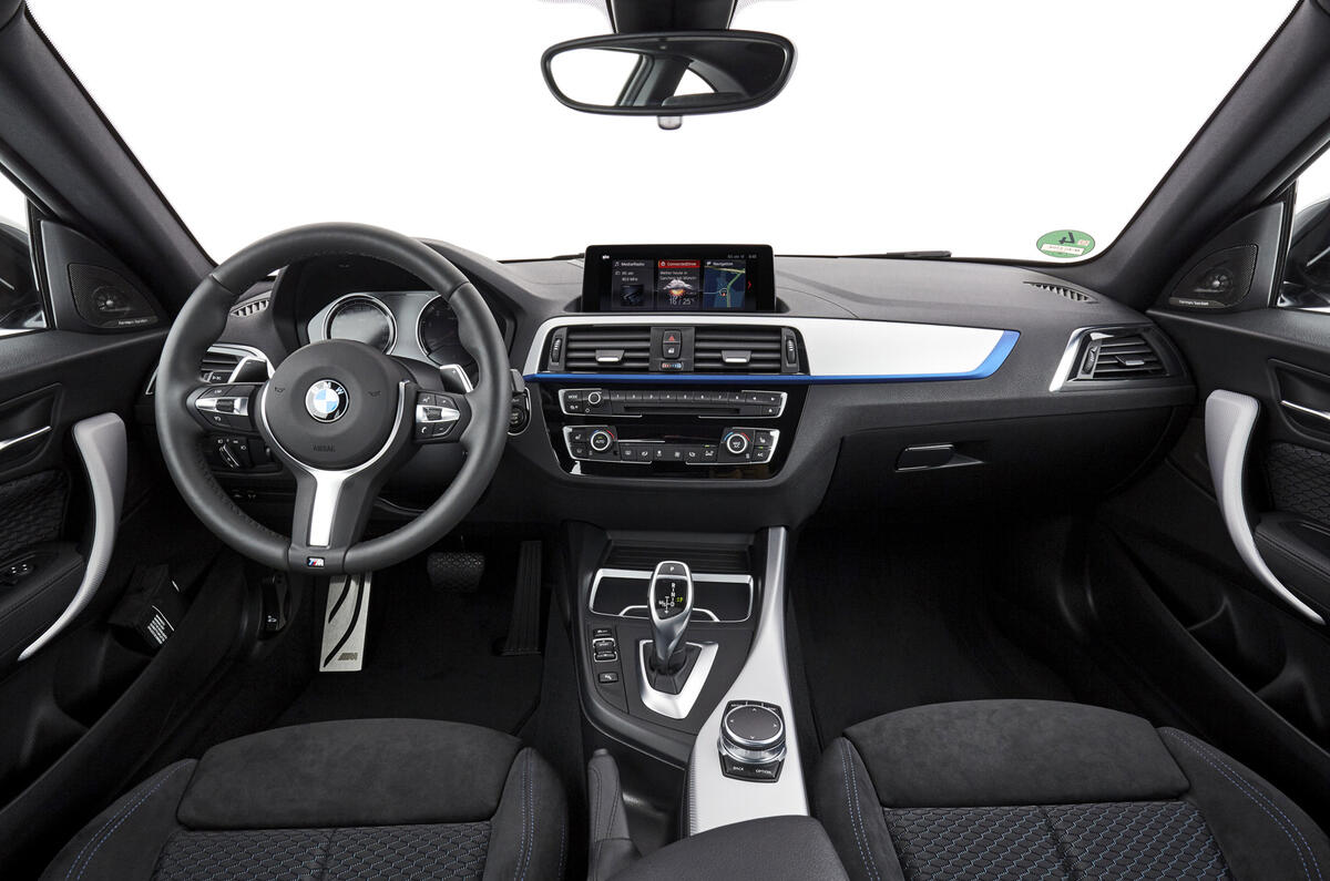 BMW M240i dashboard