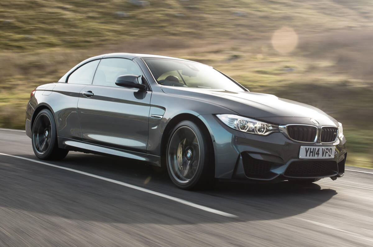 BMW M4 convertible UK first drive review