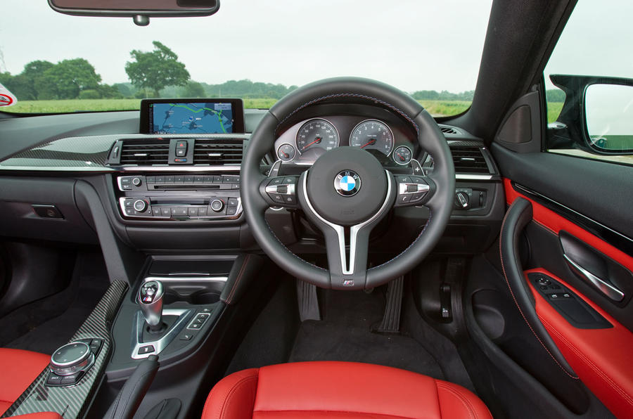 Destructive let down Median BMW M4 2014-2020 interior | Autocar