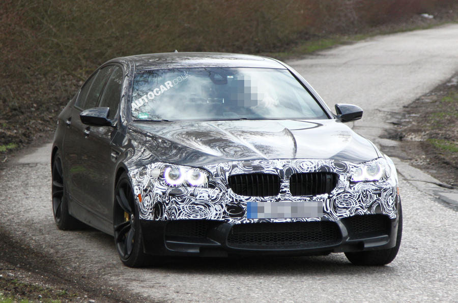 2014 BMW M5 spied for the first time