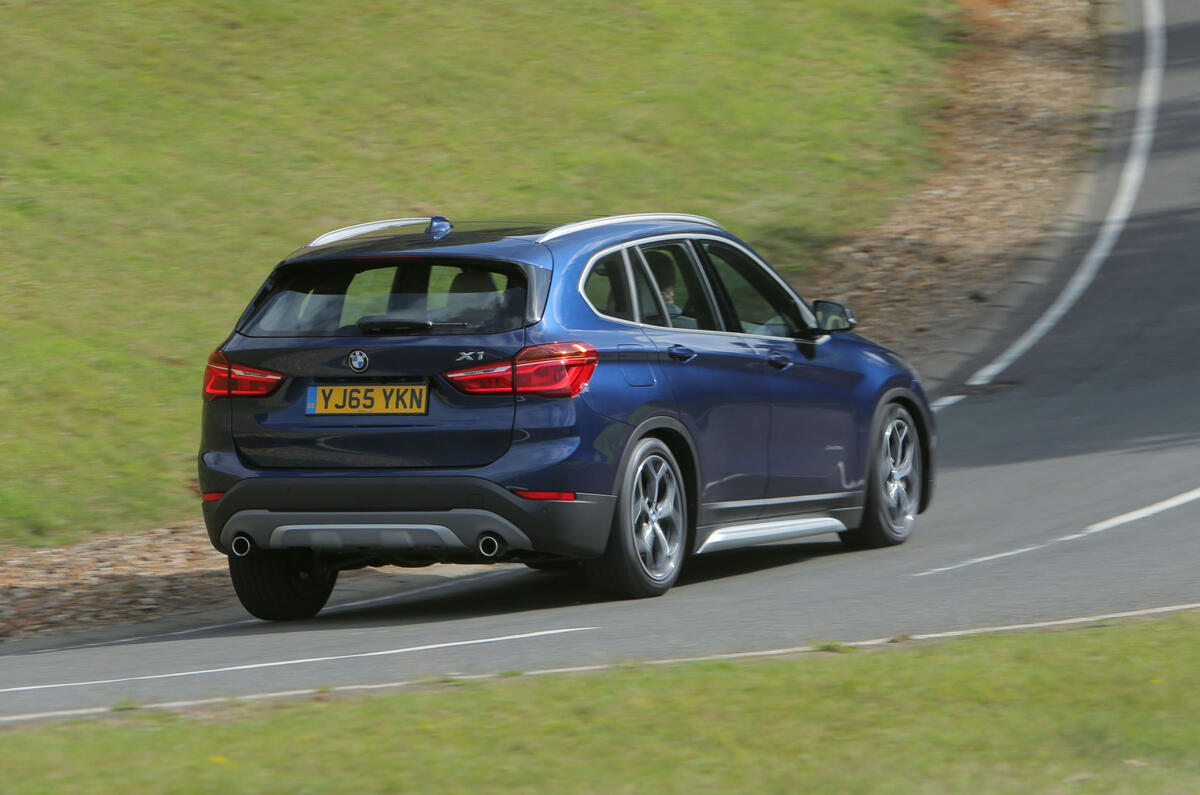 ...mais le BMW X1 a une conduite ferme en contrepartie.