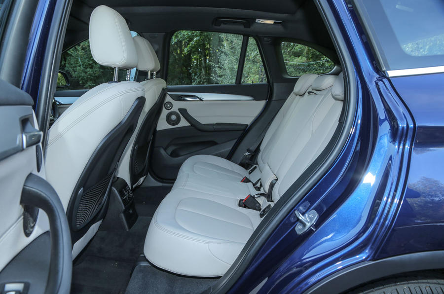 Les sièges arrière de la BMW X1