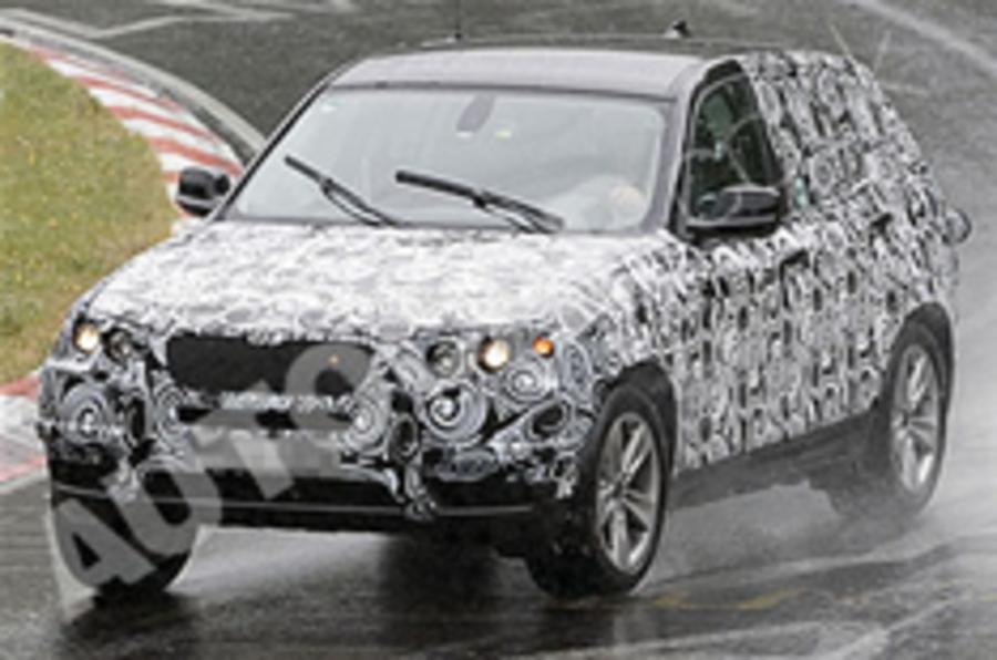 Spied: BMW X3 at the 'Ring