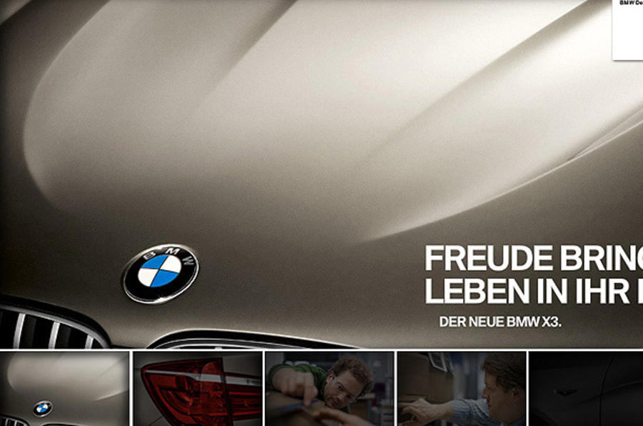 New BMW X3: first pics
