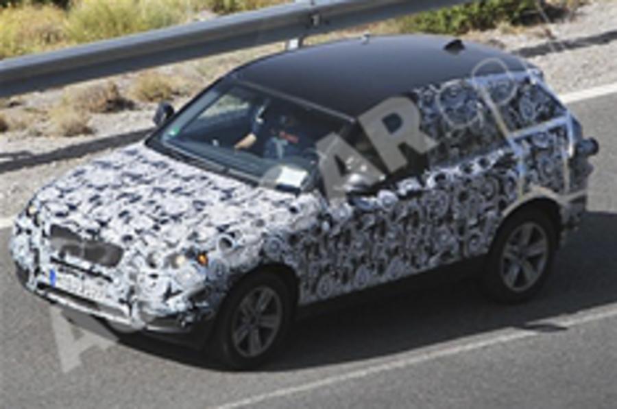 New BMW X3 spied