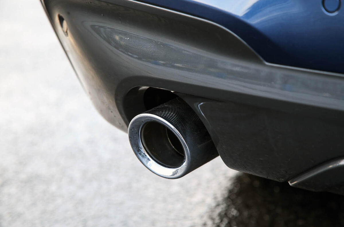 BMW X3 chrome exhaust system