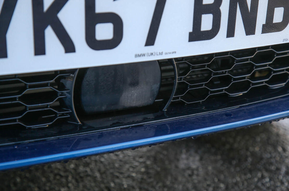 BMW X3 front safety sensor