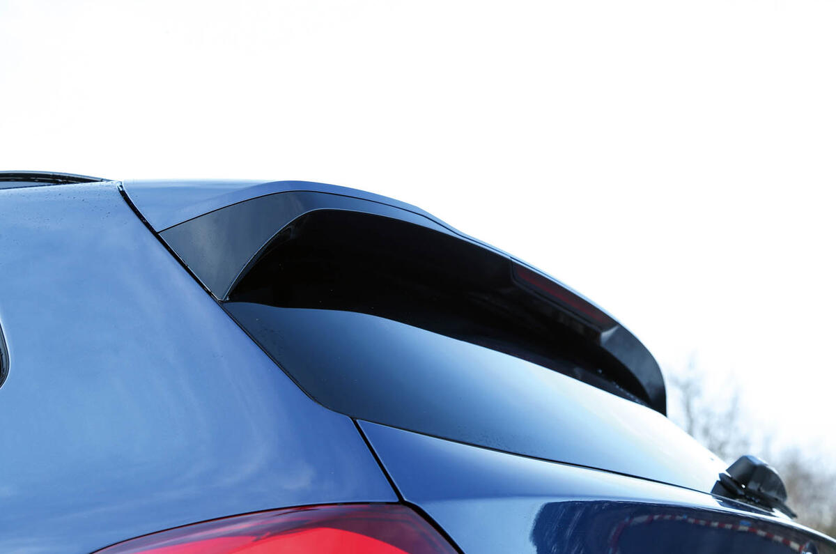 BMW X3 rear spoiler
