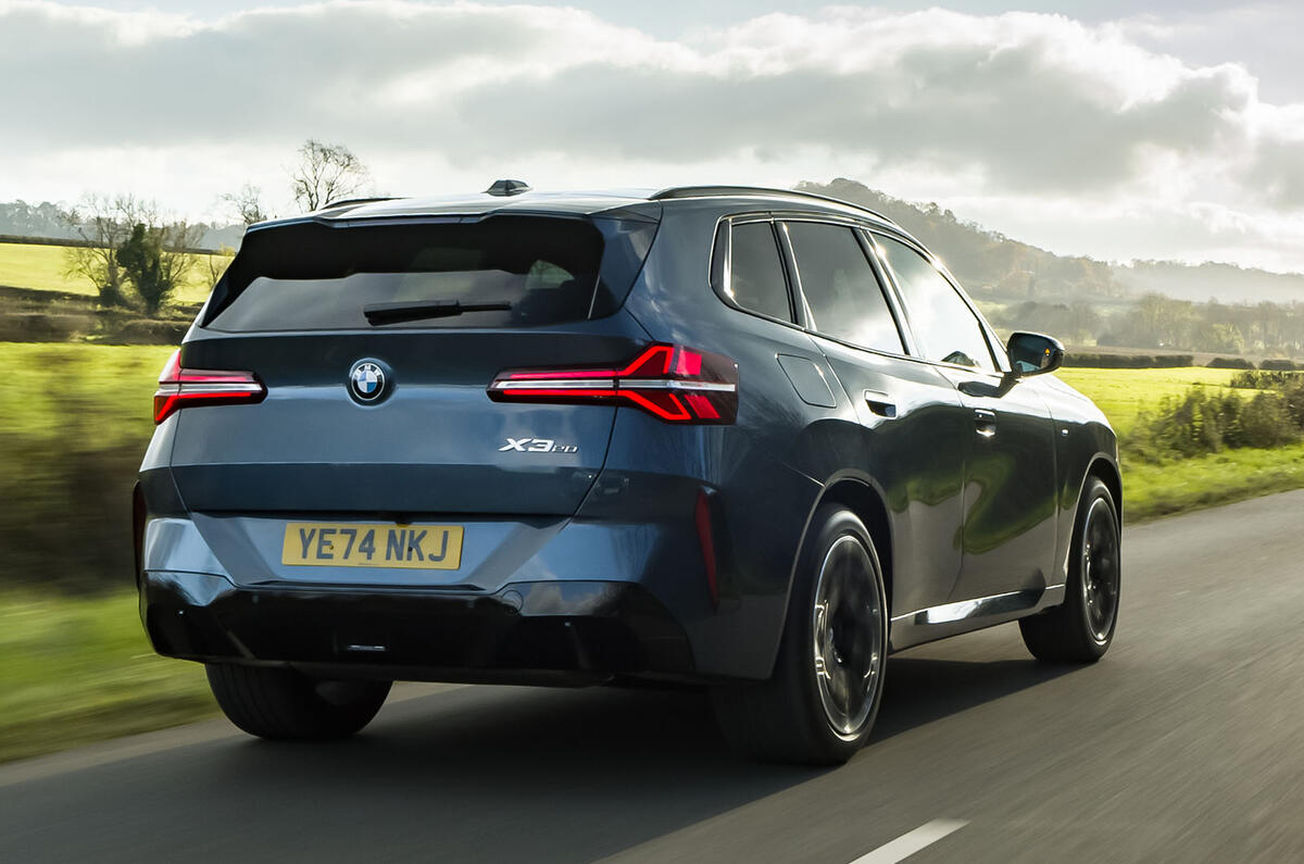 bmw x3 review 2024 12 rear tracking