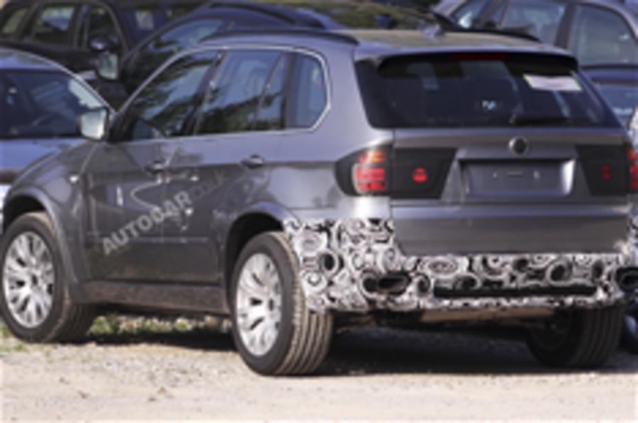 BMW X5 facelift spied