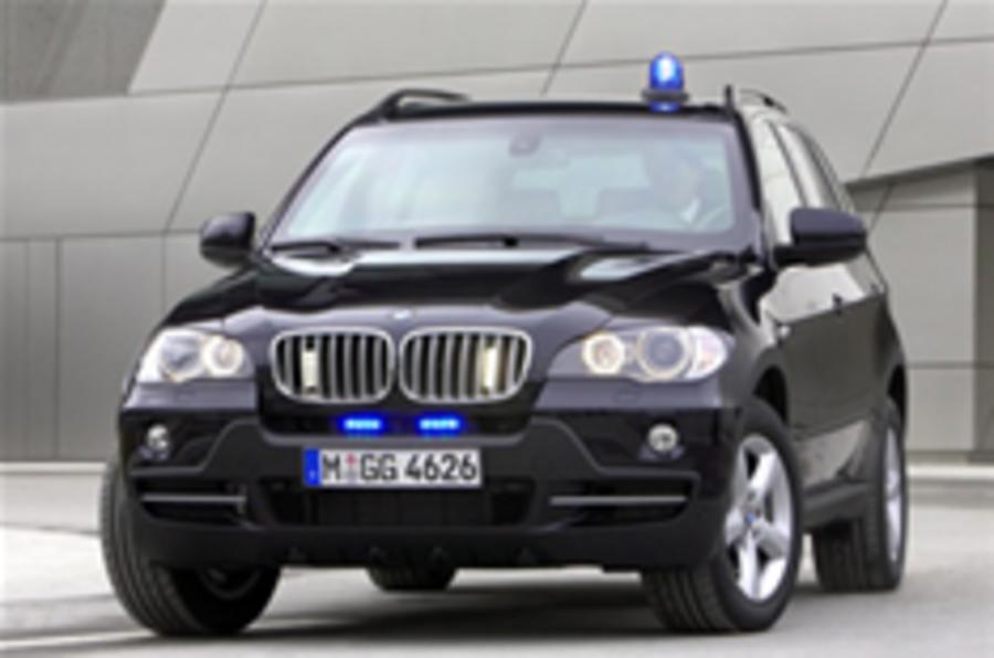 The bullet-resistant BMW X5