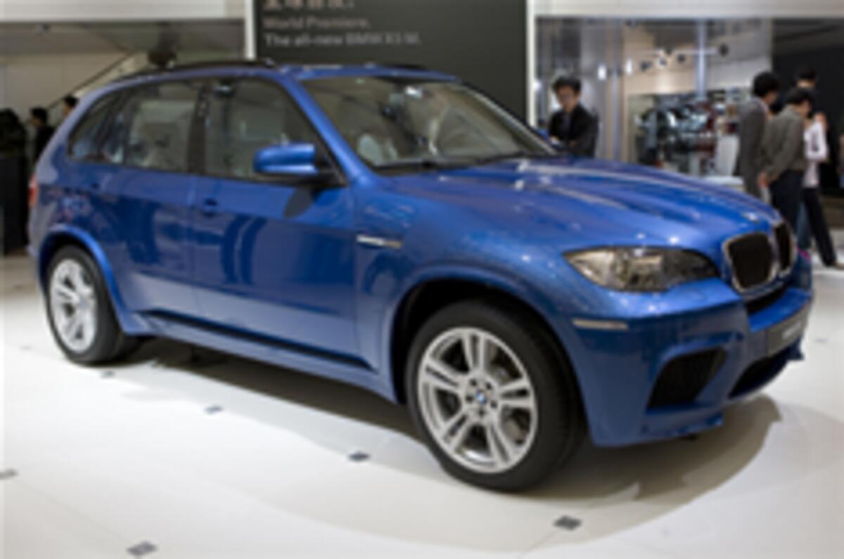 BMW X5 M shown in Shanghai