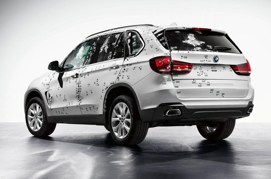 BMW reveals armoured X5 ahead of Moscow motor show debut