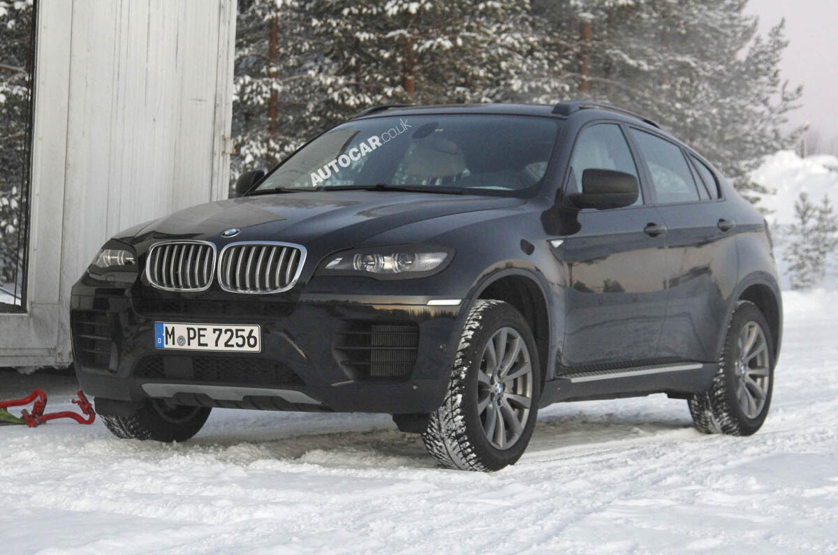 Revised BMW X6 scooped