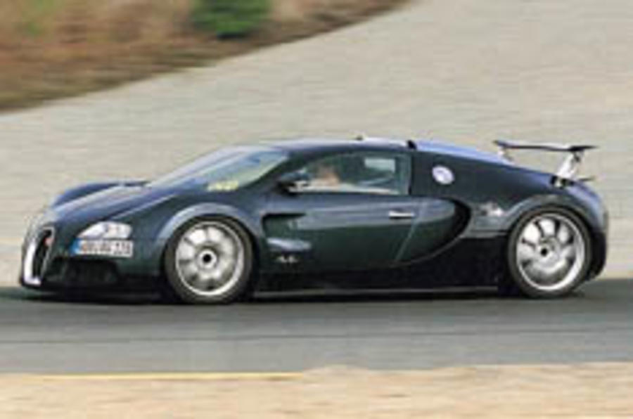 Veyron tests continue