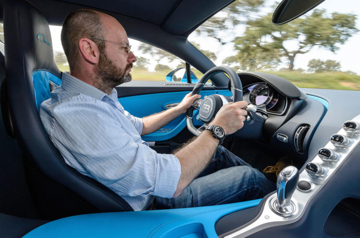 Driving the Bugatti Chiron