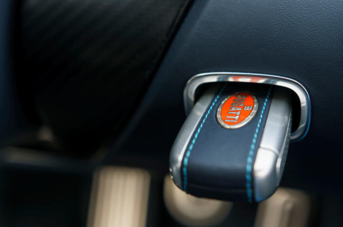 Bugatti Chiron key