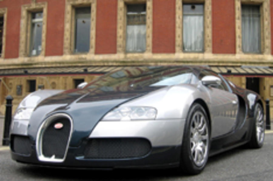 The UK's first Veyron, the Phantom Black