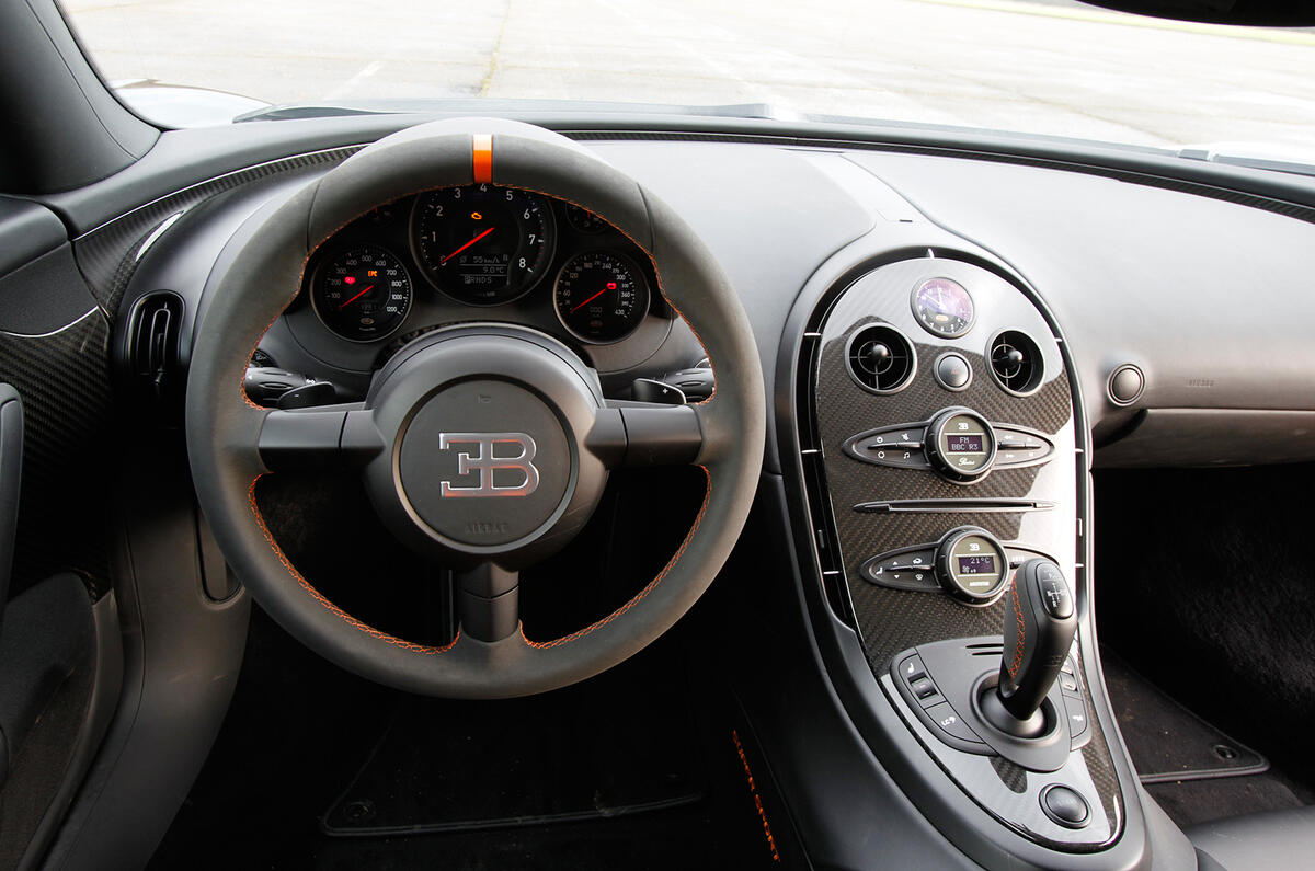 Bugatti Veyron 2005 2015 Interior Autocar