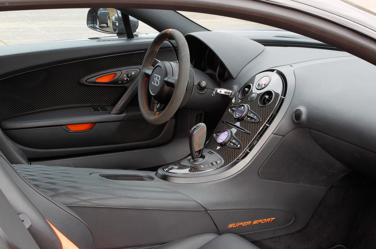 Bugatti Veyron 2005 2015 Interior Autocar