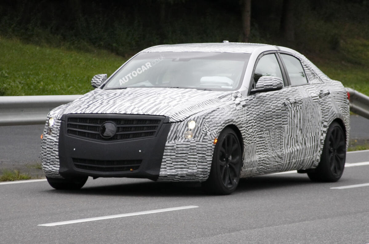 Cadillac ATS spied testing