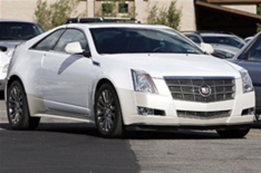 Cadillac CTS Coupe spied