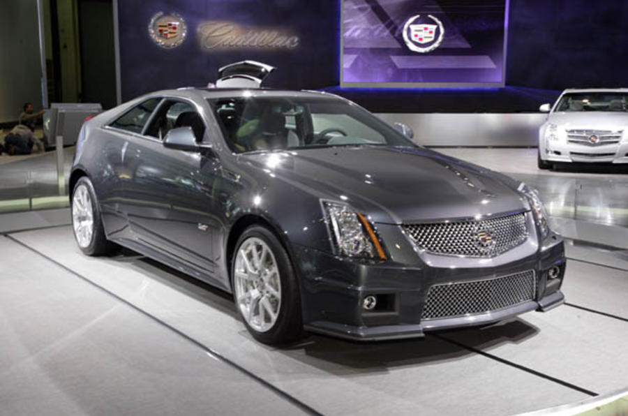 Detroit motor show: Cadillac CTS-V Coupe