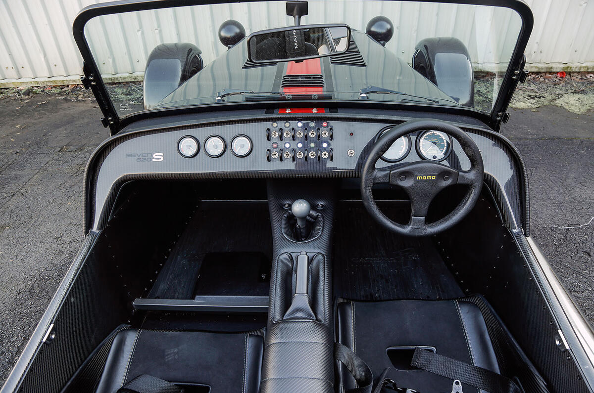 Caterham Seven 620s Interior Autocar