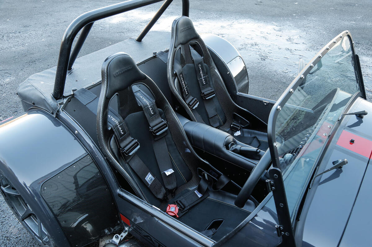 Caterham Seven 620s Interior Autocar
