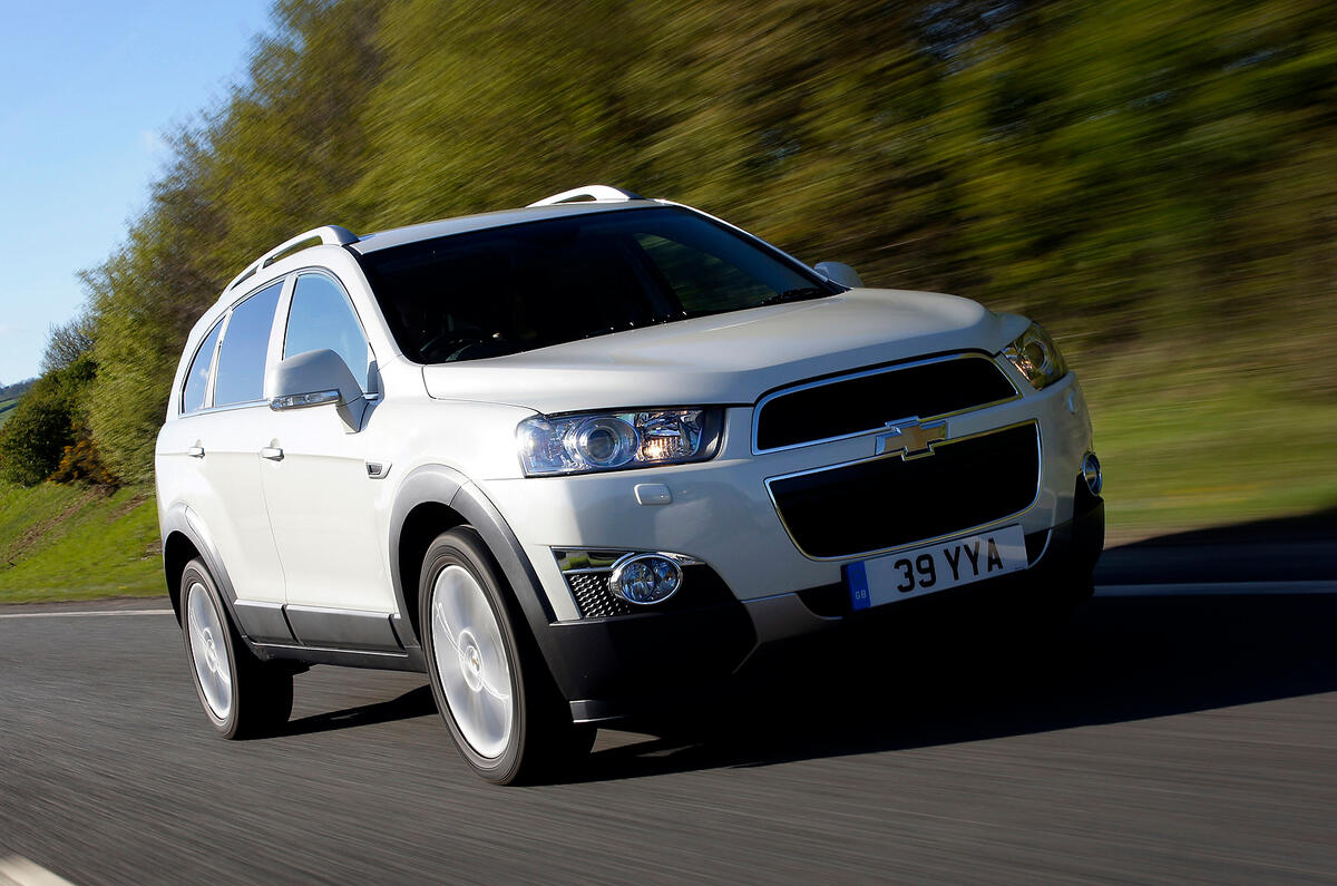 Chevrolet Captiva second-hand, Automobil second-hand