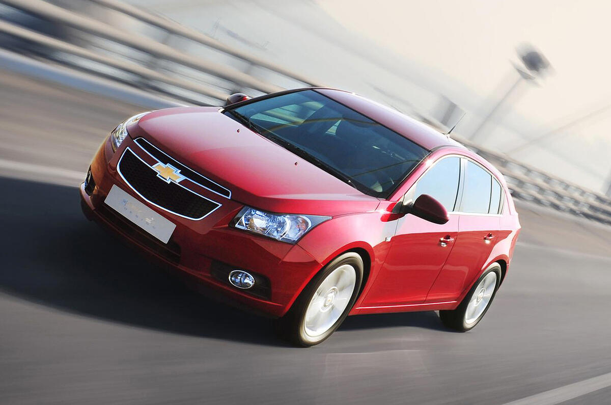 Geneva motor show: Chevrolet Cruze hatch