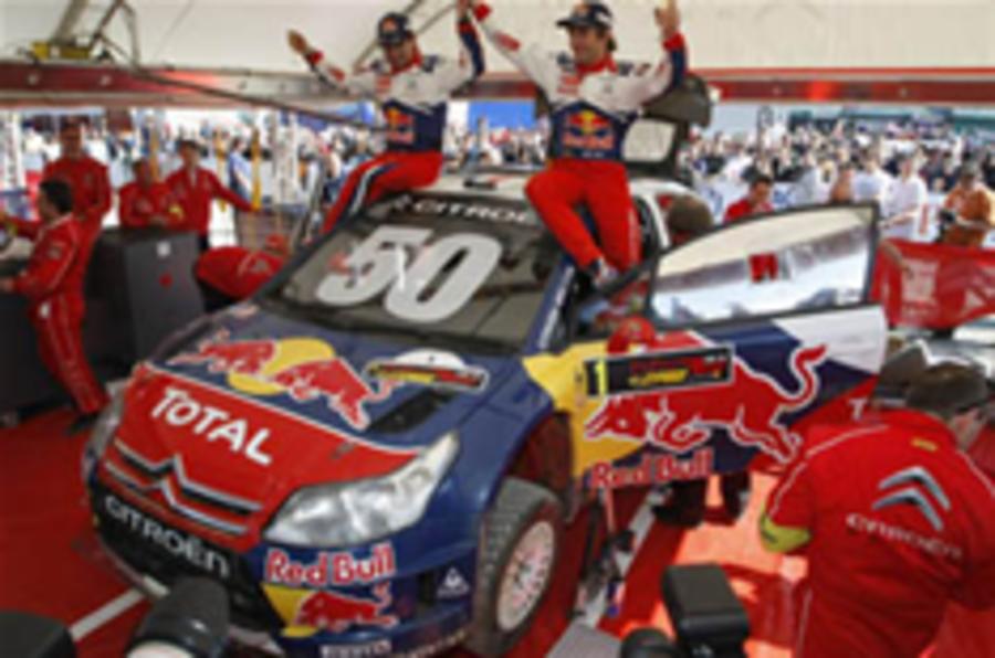 Loeb claims 50th WRC win