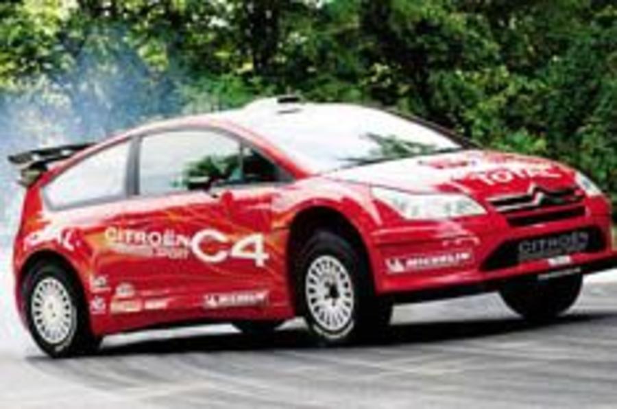 Wraps off Citroën's C4 WRC car