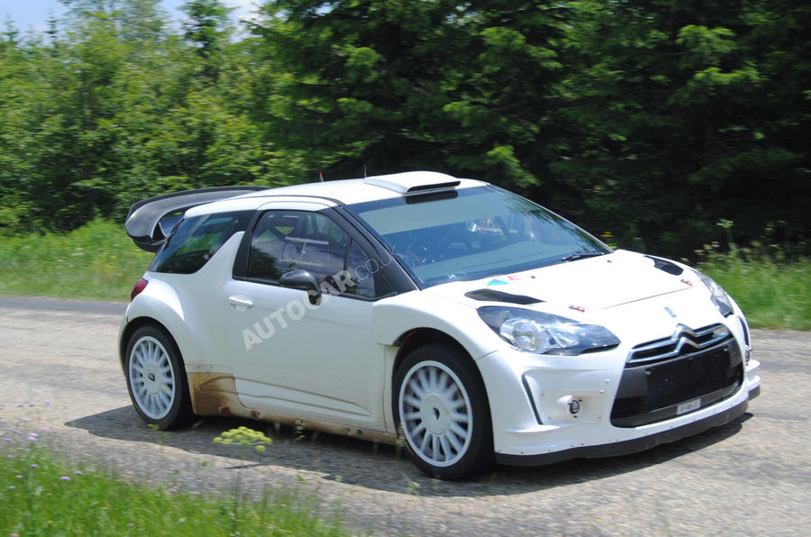 Citroën DS3 WRC: first pics