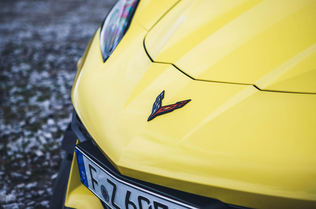 corvette z06 essai routier 2023 07 nez