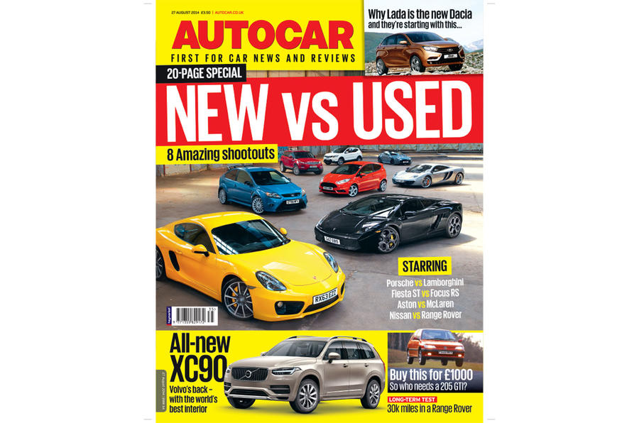 Autocar magazine 27 August preview