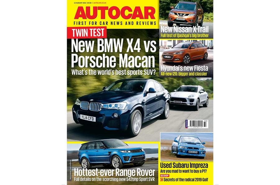 Autocar magazine 13 August preview