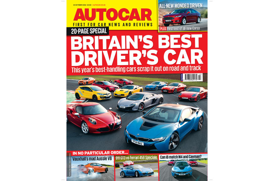 Autocar magazine 15 October preview