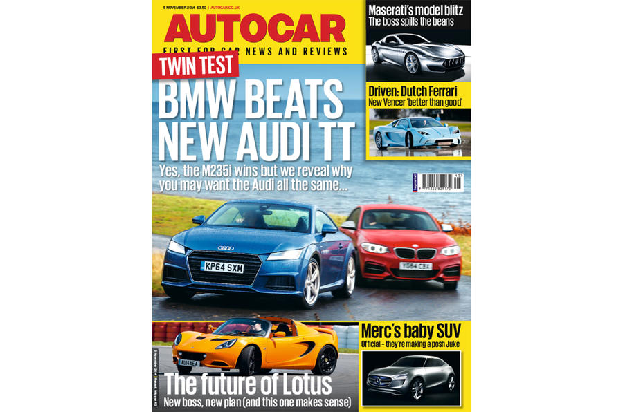 Autocar magazine 5 November preview