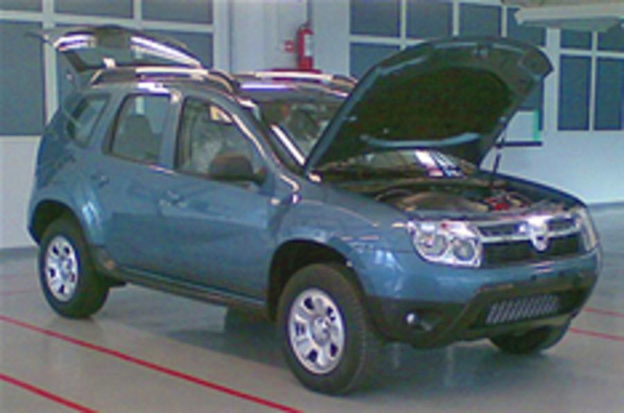 Dacia's new crossover spied